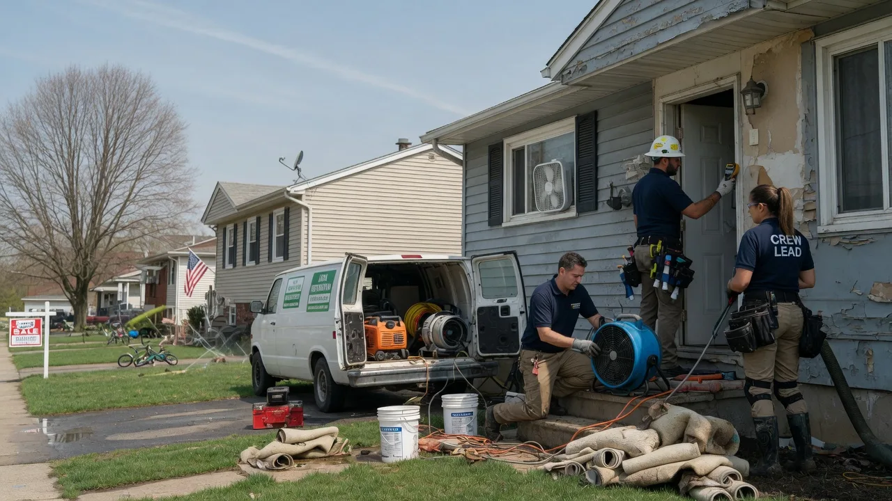 Flood Cleanup in Prospect Heights, IL near me